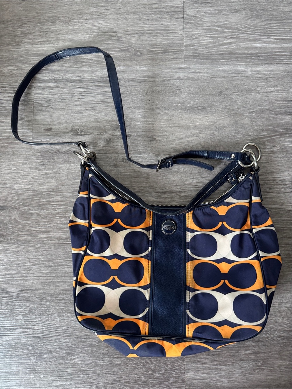 Coach Y2K Logo Patterned Bag